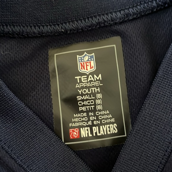 TEAM APPAREL patriots jersey | boys size small (8) | Gronkowski jersey - Picture 3 of 3